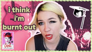 burnout as a musician, life updates, zines, & kathleen hanna