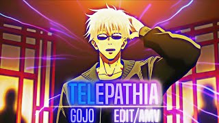 Telepathia - Gojo || Smooth Blurrr [Edit/AMV] !!!