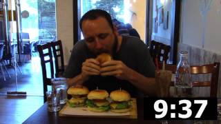 Malaysia Burger Eating Challenge
