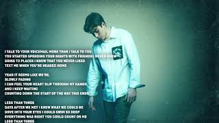 Foster - less than three (Lyric Video)