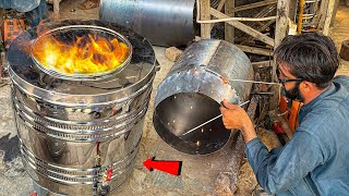 Incredible Process of Making Tandoor Oven | Complete Oven Making Process | Inside Tandoor Factory