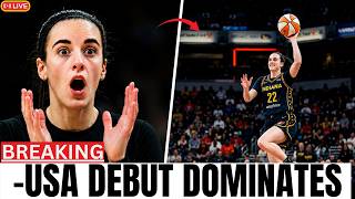 Team USA Vets STUNNED 😱 After Caitlin Clark Did The IMPOSSIBLE In Practice!