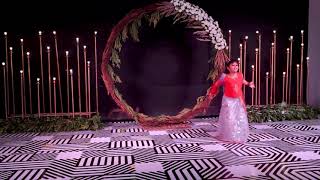 Reisha dance Performance at Sangeet