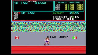 Track & Field (Arcade, 1983) – Full Game Longplay | Sports Week