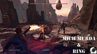 Another Trash talking Droid Bounty Hunter Duo (one's carrying a Flamethrower)