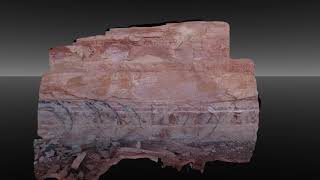 Photogrammetry of a Pictograph Panel
