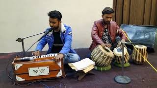 masihi geet ek dar band duja khol live singing Sagar sabar tabla Nawaz dim shamshad....