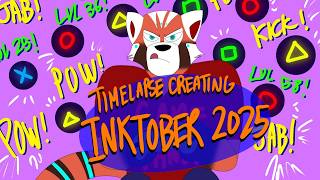 TIMELAPSE CREATING | INKTOBER 2025 | Day 22: Button