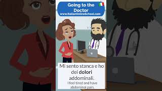 At the doctor Dialogue in Italian