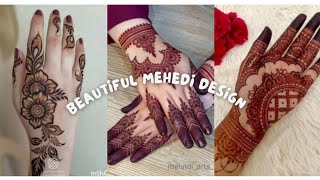Most popular mehedi design #Beautiful mehedi design.