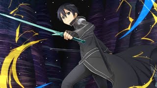 SAOIF Skill Testing 1H Sword Rush Skill "Two Swings of a Sharp Sword Kirito"
