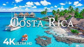 FLYING OVER COSTA RICA (4K UHD) – Soothing Music Along With Beautiful Nature Video - 4K Video UHD