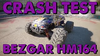 2040 RC - 1/16 BEZGAR HM164: crash test @ Area Motta skatepark