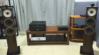 B&W 703 S3 + 851N (pre-amp) + Emotiva XPA3 (Power amp)