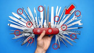 STOP Using Your Swiss Knife Wrong! — I Found a "Secret Tool" Hidden Inside