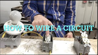 How to wire up a circuit