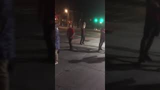 Lil fight on bike night #suicidesquad