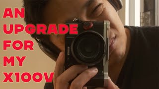An Upgrade For My X100V- JJC hand grip