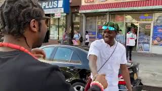 Video: Speed Darlighton Akpi and Zlatan meet in USA.
