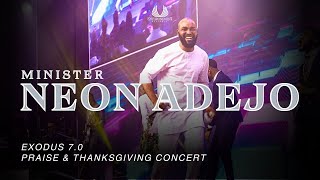 MINISTER NEON ADEJO LIVE AT EXODUS PRAISE AND THANKSGIVING CONCERT 7.0 || ENTHRONEMENT ASSEMBLY