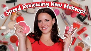 Speed Reviewing NEW MAKEUP! Hits, Misses and Disappointments | Julia Adams
