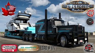American Truck Simulator  RDN Trucking Canada Corpus Christi TX to Corpus Christi TX Local Load #177