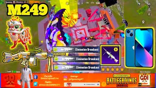 M249 OP CLUTCH iPhone 13 😡 || EP-74 ||  #apple #iphone #iphone13 #montage || PUBG Montage