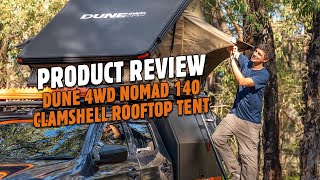 Dune 4WD Nomad 140 Clamshell Rooftop Tent