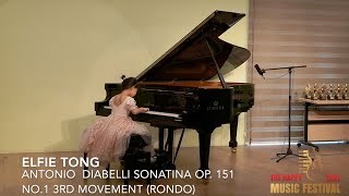 Sonatina Op.151 No.1 3rd Movement (Rondo) by Elfie Tong - The Happy Music Festival 2021 Live Concert