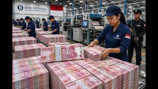 How Indonesian Rupiah Is Made | Inside the Money Factory Process