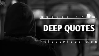 Deep Quotes That Make You Think And See Life Different | Inspiring English Speeches by Famous Men