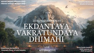 Ganesh Stuti Divine Chant | Powerful Mantra for Wisdom & Success | Soulful Cinematic Devotion 2025