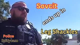 Sovereign Citizen SHACKLED After Unruly Traffic Stop – Raw Bodycam