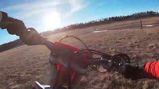 Snowy Riding in the Black Hills