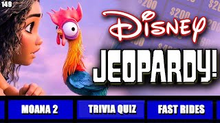 Disney Jeopardy Quiz • 26 Clue Game • Test your Knowledge