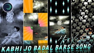 Kabhi Jo Badal Barse ll New Trending Song Hard Xml File ll By Tuhin Creation 📈