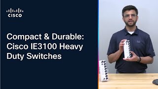 Compact & Durable: Cisco IE3100 Heavy Duty Switches