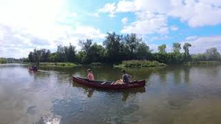 360 time lapse Canoeing the Grand