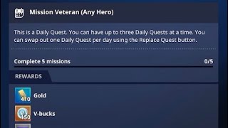 2026 mission veteran any hero Fortnite Save The World