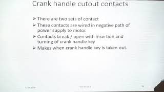 IRS Point Machine Part-2 : Crank Handle Operation