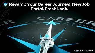 Introducing VRS Job Portal from VRSamadhan🤝Unlock boundless career opportunities with our job portal