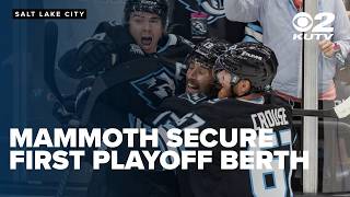 Mammoth secure first playoff berth with 4-1 win over Predators