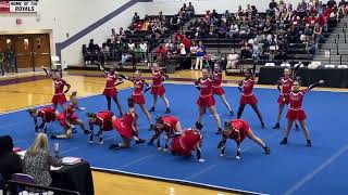 Bacon County High School competition cheer - November 2, 2024