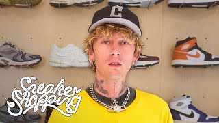 mgk Goes Sneaker Shopping With Complex