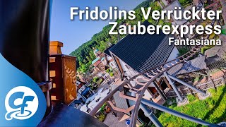 Fridolin's Verrückter Zauberexpress front seat on-ride 4K POV Fantasiana
