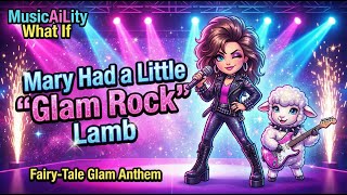 🩷⚡ MusicAiLity What If – Mary Had a Little "Glam Rock" Lamb