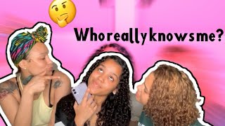 WHO KNOWS ME BETTER?| SISTER TAG!!| 2020