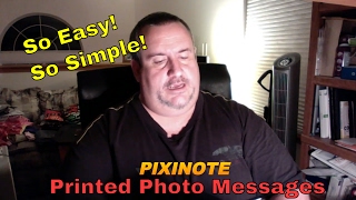 Printed Photo Messages App - Pixinote Video App Review