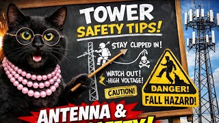 I FINALLY GOT TO CHANGE MY COAX ON MY 10M AND 2M ANTENNAS, ANTENNA MAINTENANCE AND SAFETY.