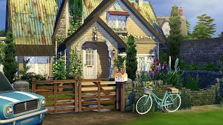 Pastel Cottage • The Sims 4 • No CC | Speed Build